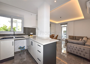 1+1 Wohnung in einem gemütlichen Komplex im Stadtteil Avsallar