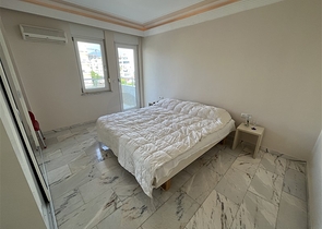 Wohnung 3+1 in der Gegend von Tosmur, 50m vom Meer entfernt.