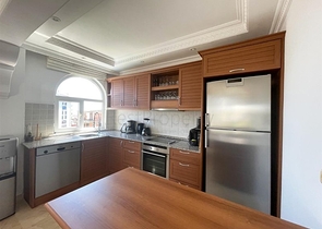 2+1 Wohnung mit Panoramablick auf die Berge im Stadtteil Tosmur