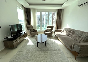 Geräumige Wohnung mit 2+1 Grundriss in Gehweite zum Meer