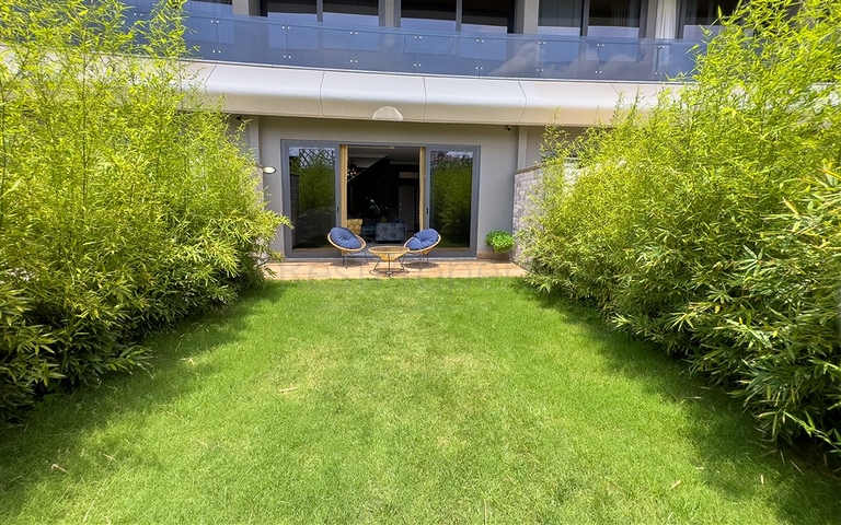 2+1 Gartenduplex an der ersten Küste in Kargicak