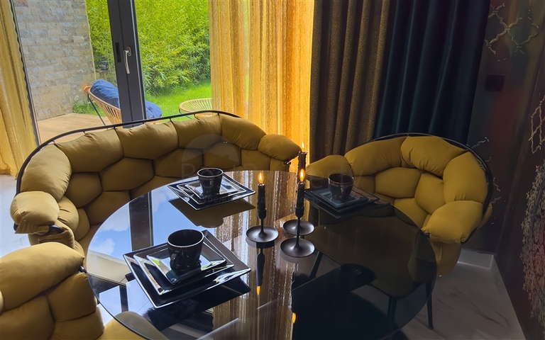 2+1 Gartenduplex an der ersten Küste in Kargicak