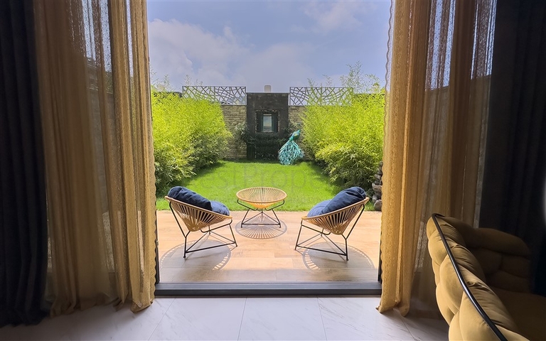 2+1 Gartenduplex an der ersten Küste in Kargicak