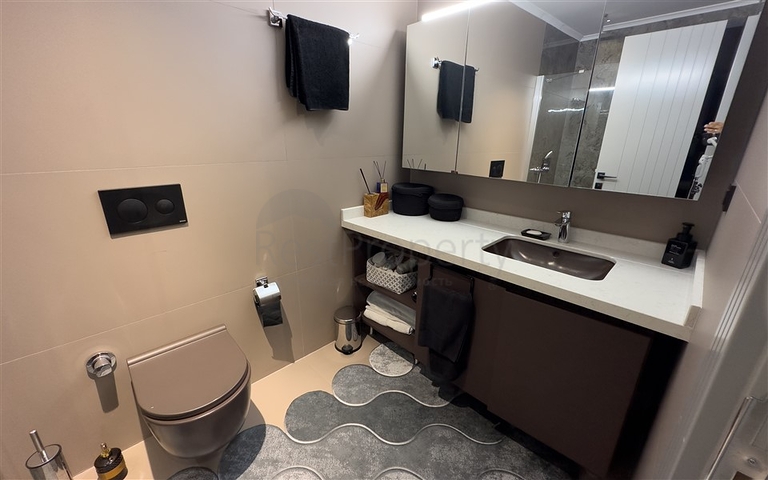 2+1 Gartenduplex an der ersten Küste in Kargicak