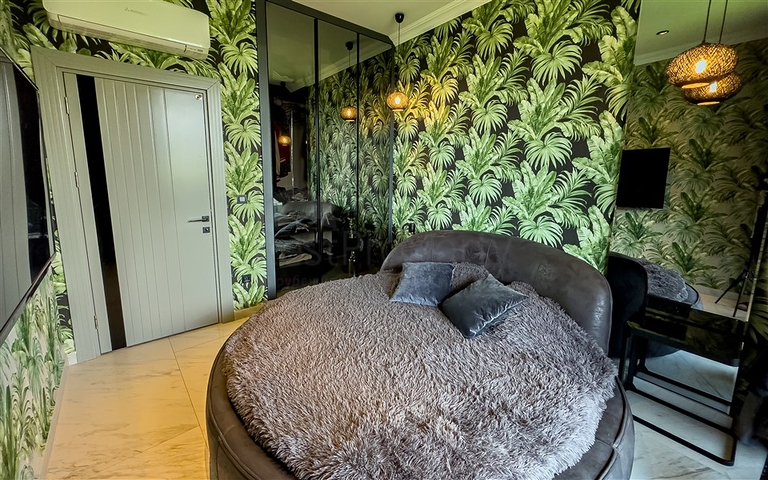 2+1 Gartenduplex an der ersten Küste in Kargicak