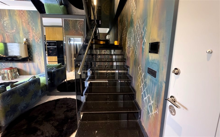 2+1 Gartenduplex an der ersten Küste in Kargicak