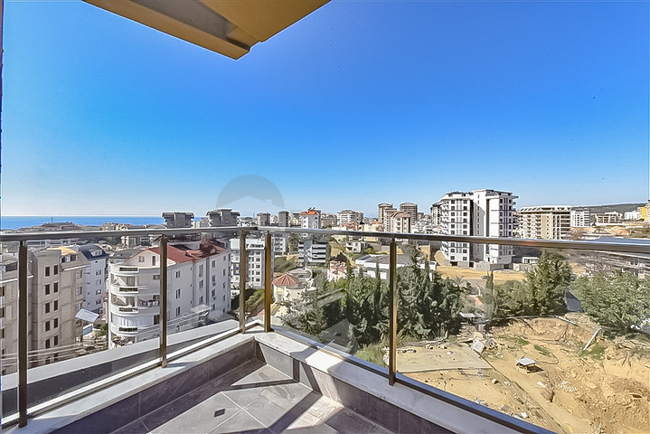 1+1 Wohnung in einem neuen Komplex im Stadtteil Avsallar