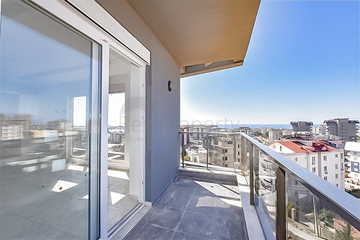 1+1 Wohnung in einem neuen Komplex im Stadtteil Avsallar