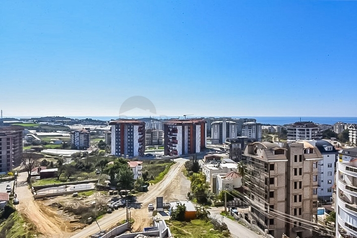 1+1 Wohnung in einem neuen Komplex im Stadtteil Avsallar