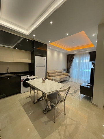 Möblierte Wohnung mit einem Schlafzimmer im neuen Mahmutlar-Komplex