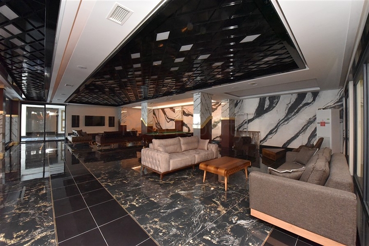 Möblierte Wohnung mit einem Schlafzimmer im neuen Mahmutlar-Komplex