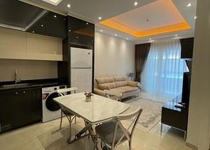 Möblierte Wohnung mit einem Schlafzimmer im neuen Mahmutlar-Komplex