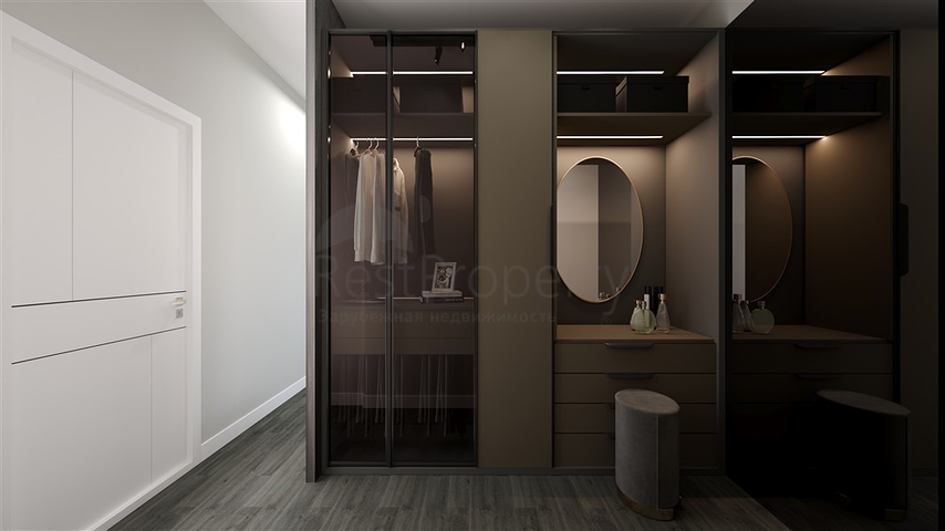 Wohnkomplex in der Endphase des Baus in der Wohngegend Tece