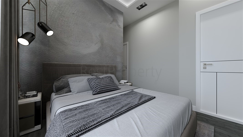 Wohnkomplex in der Endphase des Baus in der Wohngegend Tece