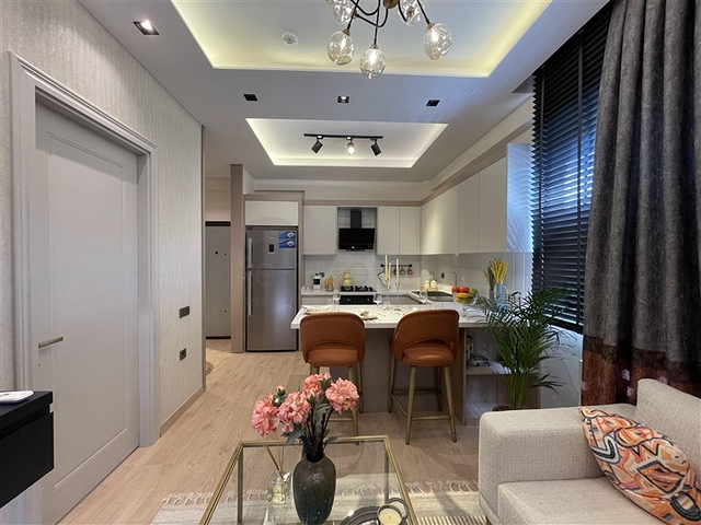 Fertige Wohnungen in einer neuen Wohnanlage im Stadtteil Arpachbachschisch