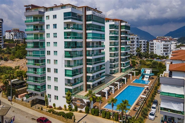 Apartment mit 2+1 Grundriss in der malerischen Gegend von Tosmur