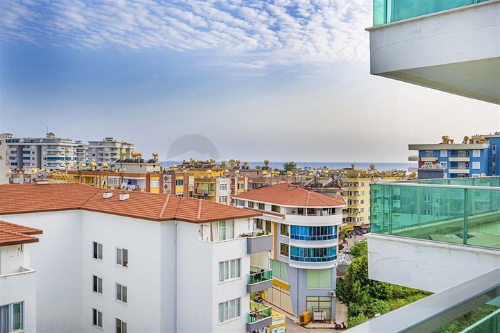 Apartment mit 2+1 Grundriss in der malerischen Gegend von Tosmur