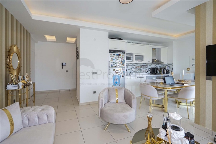 Apartment mit 2+1 Grundriss in der malerischen Gegend von Tosmur