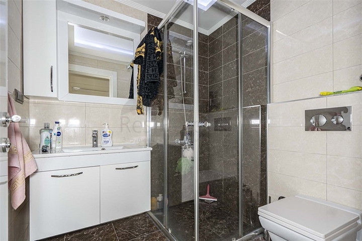 Apartment mit 2+1 Grundriss in der malerischen Gegend von Tosmur