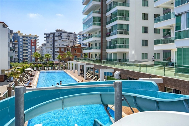 Apartment mit 2+1 Grundriss in der malerischen Gegend von Tosmur