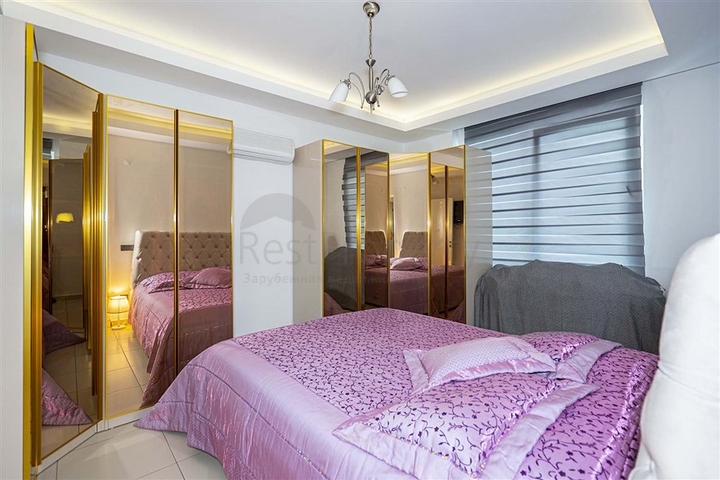 Apartment mit 2+1 Grundriss in der malerischen Gegend von Tosmur