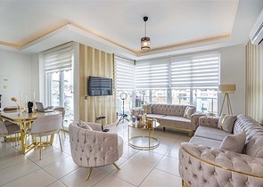 Apartment mit 2+1 Grundriss in der malerischen Gegend von Tosmur