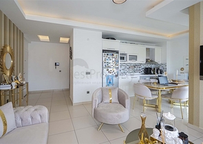 Apartment mit 2+1 Grundriss in der malerischen Gegend von Tosmur