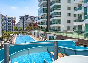 Apartment mit 2+1 Grundriss in der malerischen Gegend von Tosmur