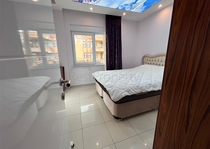 1+1-Wohnung 300 Meter vom Kleopatra-Strand entfernt.