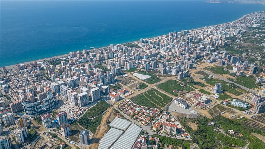 Villa 2+1 mit Möbeln und Geräten nur 900 m vom Mittelmeer entfernt