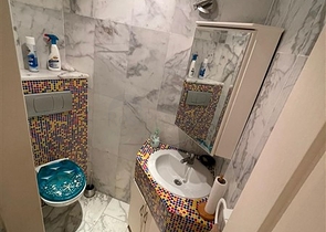 Villa 2+1 mit Möbeln und Geräten nur 900 m vom Mittelmeer entfernt