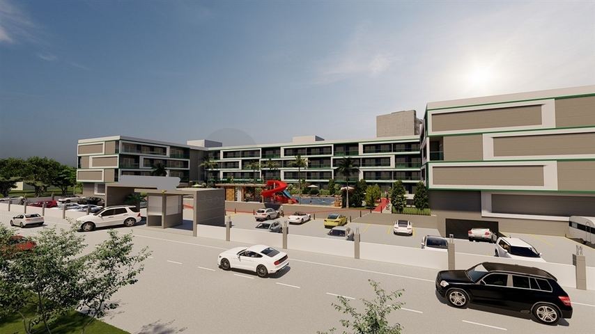 Wohnungen im Neubauprojekt in Tomyuk, 350 Meter vom Meer entfernt Wohnungen im Neubauprojekt in Tomyuk, 350 Meter vom Meer entfernt