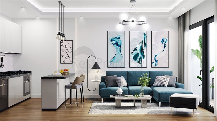 Wohnungen im Neubauprojekt in Tomyuk, 350 Meter vom Meer entfernt Wohnungen im Neubauprojekt in Tomyuk, 350 Meter vom Meer entfernt