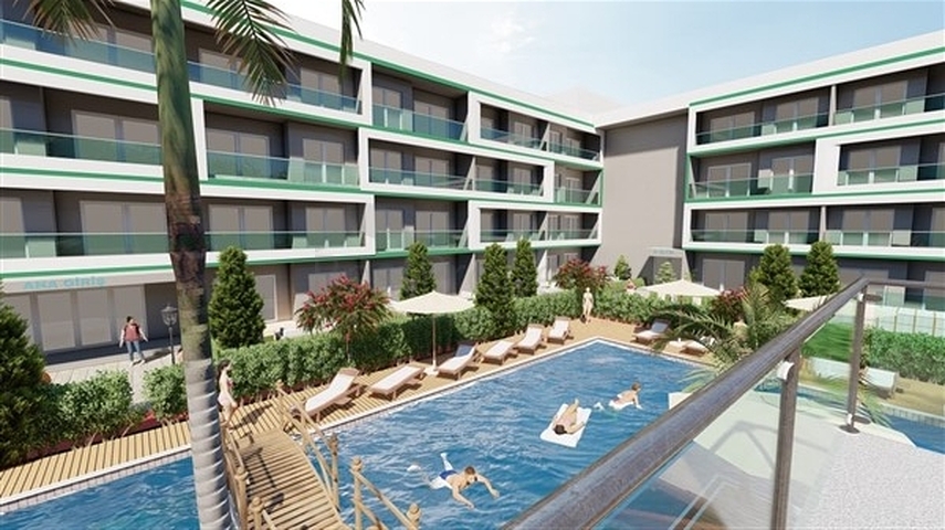 Wohnungen im Neubauprojekt in Tomyuk, 350 Meter vom Meer entfernt