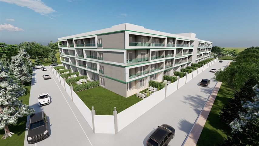 Wohnungen im Neubauprojekt in Tomyuk, 350 Meter vom Meer entfernt