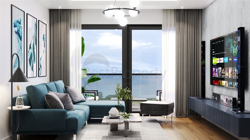 Wohnungen im Neubauprojekt in Tomyuk, 350 Meter vom Meer entfernt Wohnungen im Neubauprojekt in Tomyuk, 350 Meter vom Meer entfernt