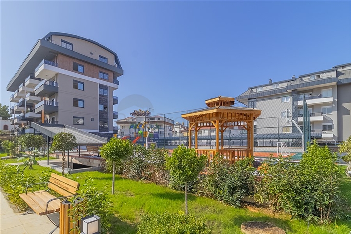 Apartment mit 1+1 Grundriss in einem modernen Komplex im Stadtteil Oba