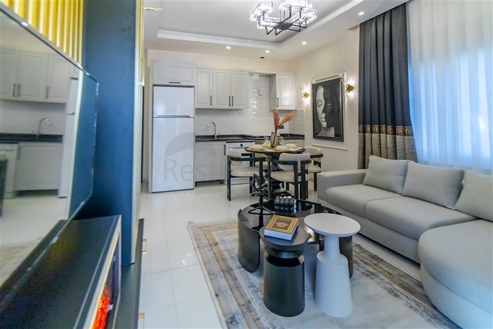 Apartment mit 1+1 Grundriss in einem modernen Komplex im Stadtteil Oba