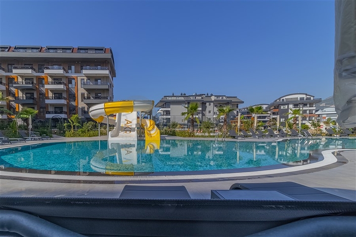 Apartment mit 1+1 Grundriss in einem modernen Komplex im Stadtteil Oba