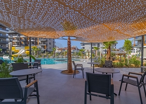 Apartment mit 1+1 Grundriss in einem modernen Komplex im Stadtteil Oba