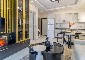 Apartment mit 1+1 Grundriss in einem modernen Komplex im Stadtteil Oba