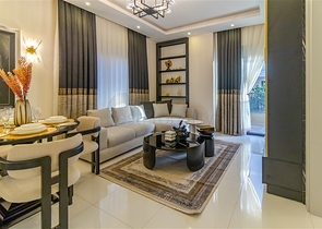 Apartment mit 1+1 Grundriss in einem modernen Komplex im Stadtteil Oba