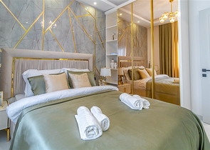 Apartment mit 1+1 Grundriss in einem modernen Komplex im Stadtteil Oba