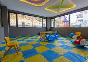 Wohnung 1+1 500 m vom Meer entfernt im Stadtteil Mahmutlar