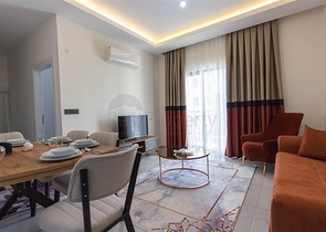 Wohnung 1+1 500 m vom Meer entfernt im Stadtteil Mahmutlar