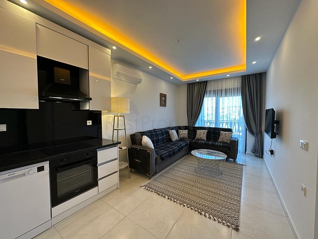 1+1 Wohnung mit Bergblick in einem modernen Komplex