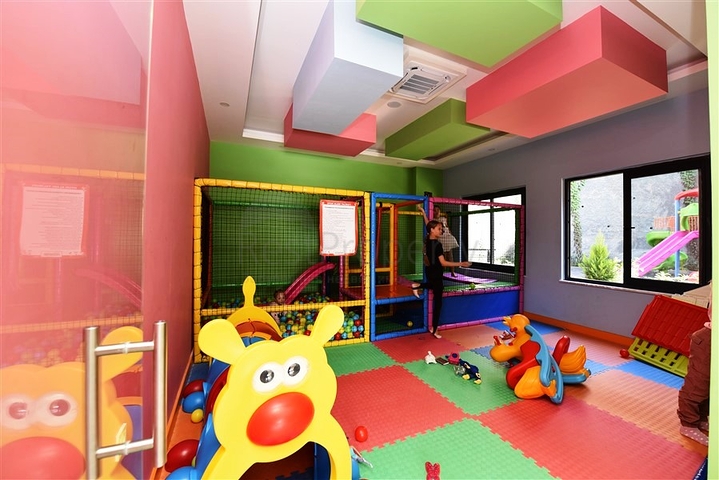 1+1 Wohnung mit Bergblick in einem modernen Komplex