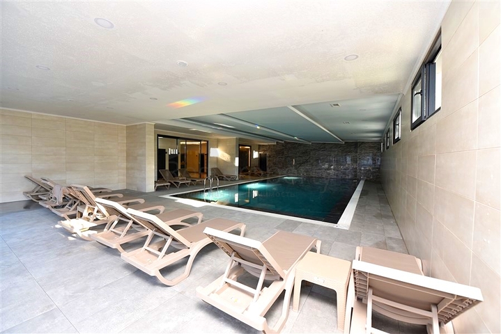 1+1 Wohnung mit Bergblick in einem modernen Komplex