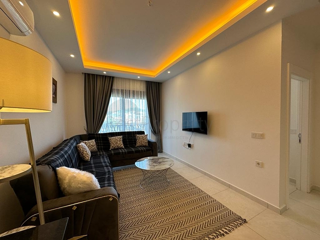 1+1 Wohnung mit Bergblick in einem modernen Komplex