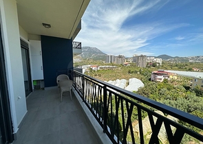 1+1 Wohnung mit Bergblick in einem modernen Komplex